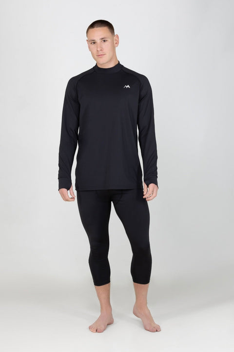 MEN'S THERMAL BASE LAYER PANT BLACK - Arctic Eco - SnoS