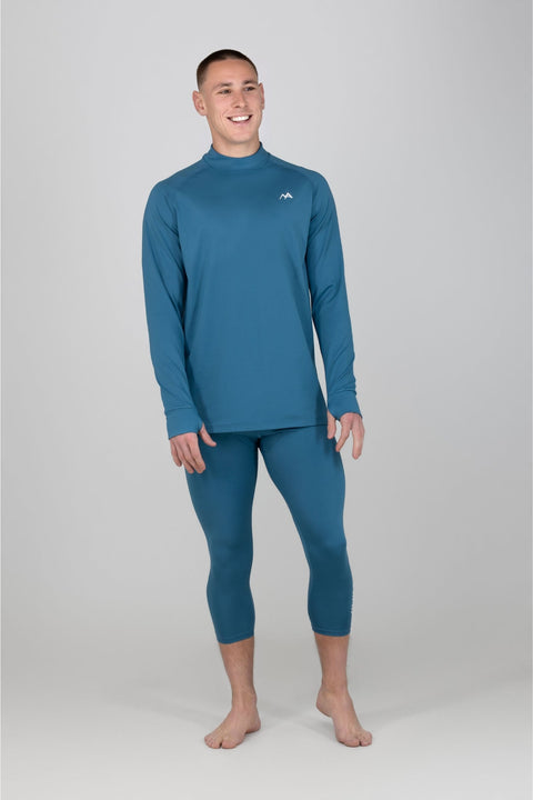 MEN'S THERMAL BASE LAYER PANT MIDNIGHT BLUE - Arctic Eco - SnoS