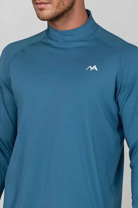 MEN'S THERMAL BASE LAYER TOP MIDNIGHT BLUE - Arctic Eco - SnoS