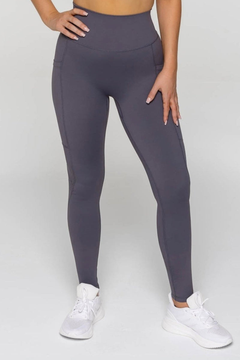 WOMEN'S HIKING LEGGINGS FULL LENGTH TORNADA GREY - Arctic Eco-SnoXS