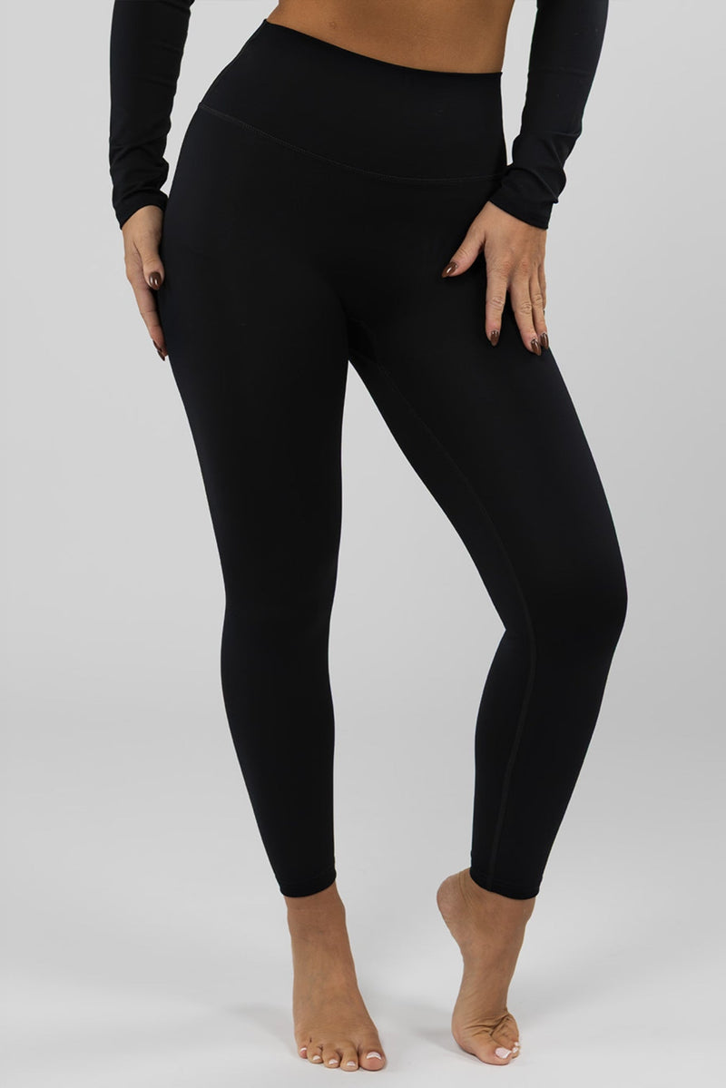 WOMEN'S THERMAL BASE LAYER LEGGING FULL LENGTH BLACK - Arctic Eco - SnoXS