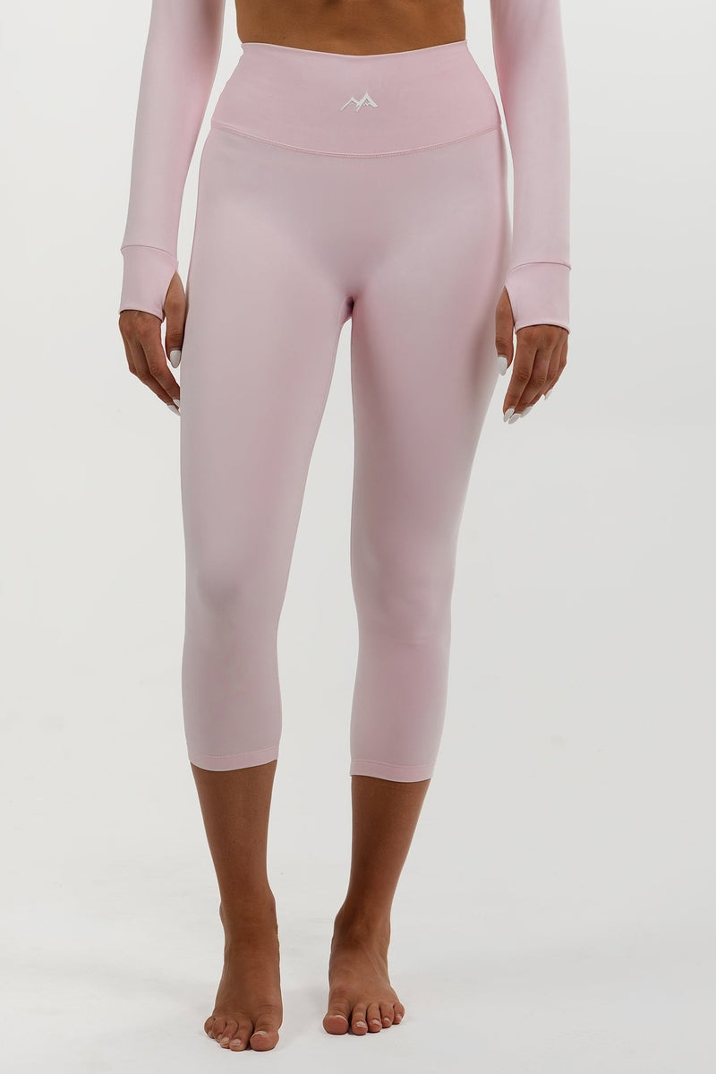 WOMEN'S THERMAL BASE LAYER LEGGING SEAMLESS 2.0 BABY PINK - Arctic Eco-SnoXS