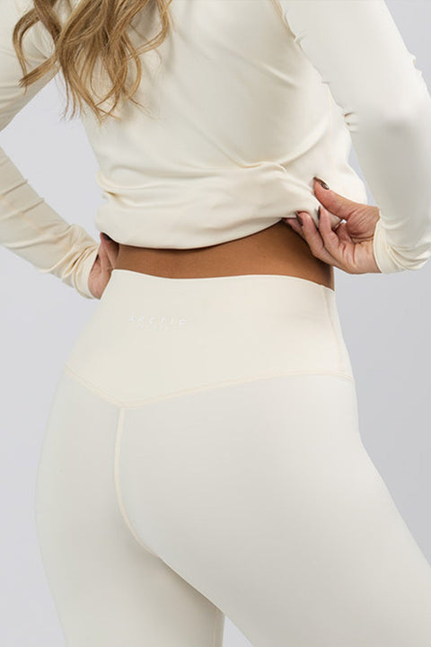WOMEN'S THERMAL BASE LAYER LEGGING SEAMLESS 2.0 BUTTER CREAM - Arctic Eco - SnoXS