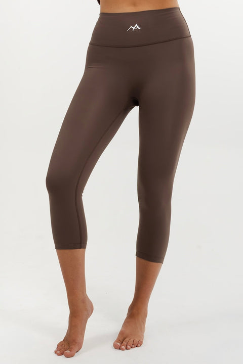 WOMEN'S THERMAL BASE LAYER LEGGING SEAMLESS 2.0 MOCHA BROWN - Arctic Eco-SnoXS