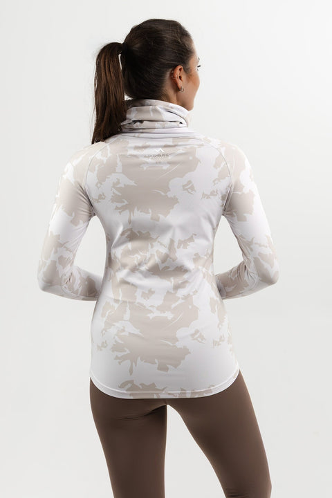 WOMEN'S THERMAL BASE LAYER TOP ALPINE GREY - Arctic Eco-SnoXS