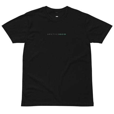 ARCTIC SNOW ORGANIC TEE BLACK - Arctic Eco-SnoM