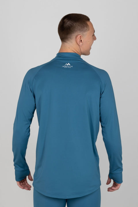 MEN'S THERMAL BASE LAYER TOP MIDNIGHT BLUE - Arctic Eco-SnoS